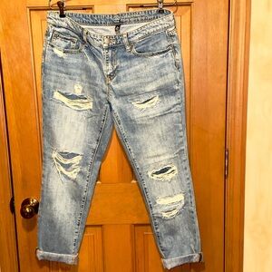 GAP Sexy Boyfriend Fit Jeans - Light Blue